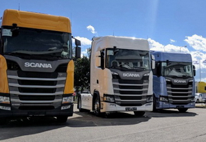 Первая отгрузка грузовиков Scania нового поколения российским клиентам